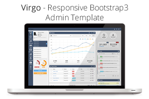 Virgo - Responsive Bootstrap 3 Admin Template
